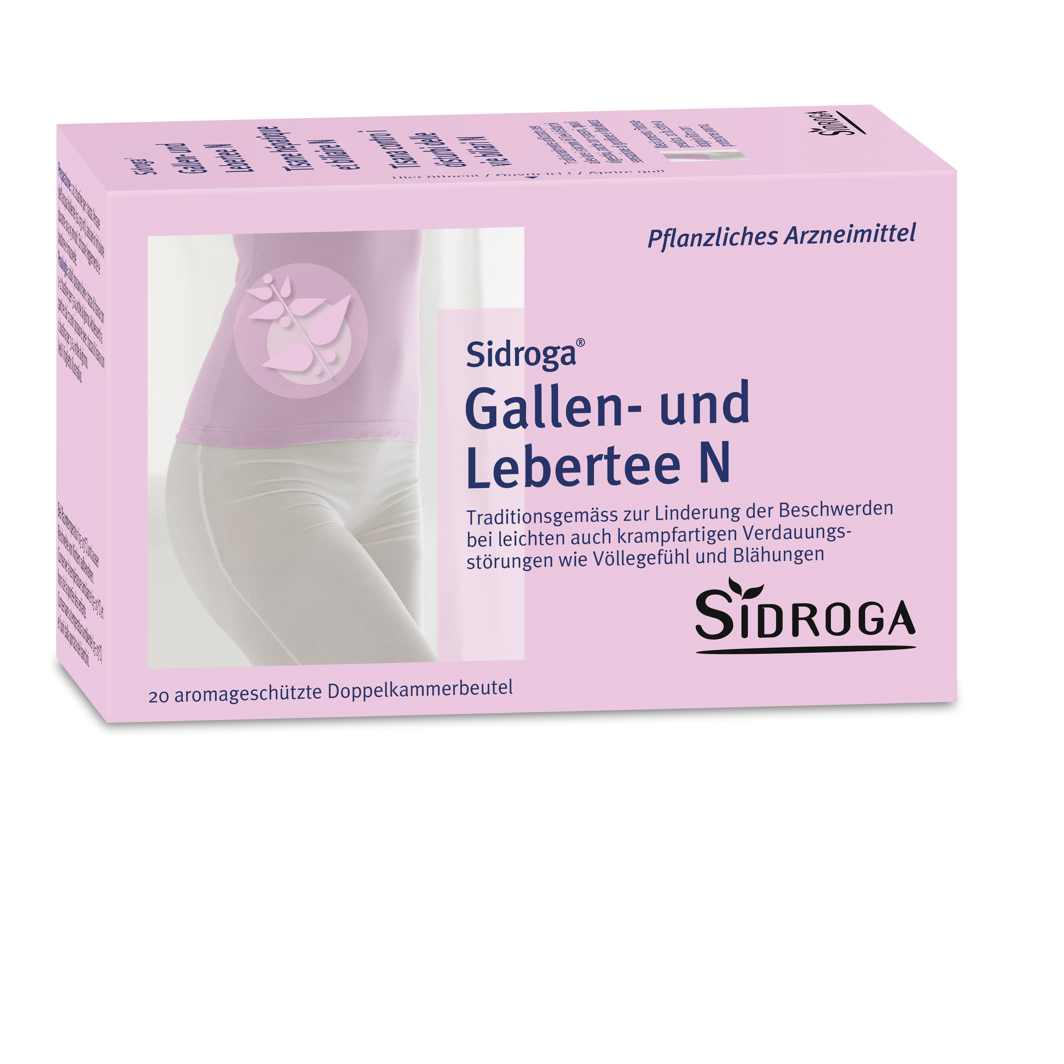 Sidroga Gallen- und Lebertee N Tees Btl 2 g