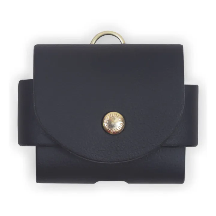 Louvini Coque Airpod pro Joe en cuir | Noir