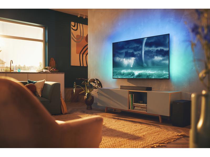 Philips Soundbar TAB7807/10 3.1 CH Soundbar-Lautsprecher mit kabellosem Subwoofer