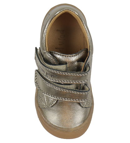 Pom Pom Begyndersko - First Sport Velcro - Metallic Asphalt