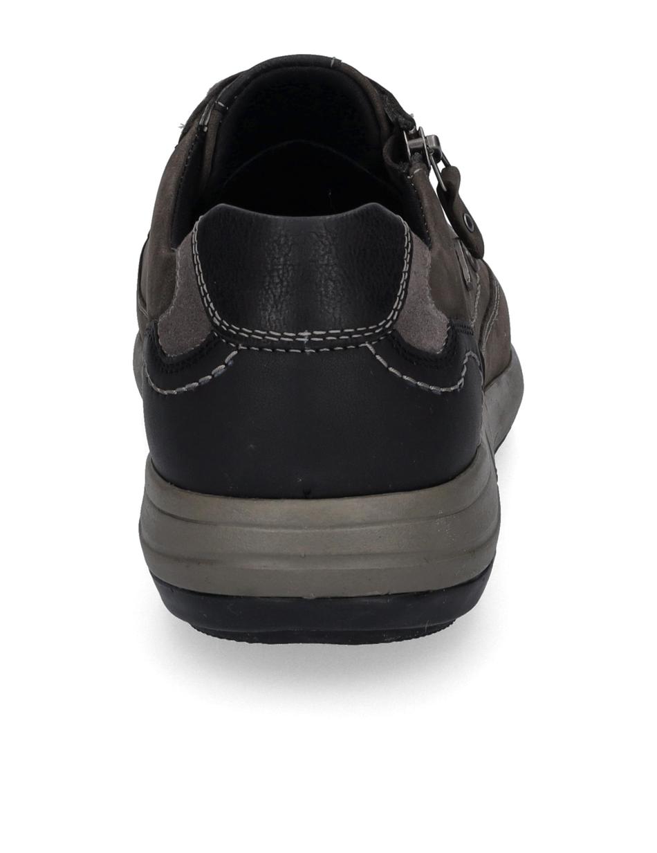 Halbschuh Enrico 56, granit-kombi