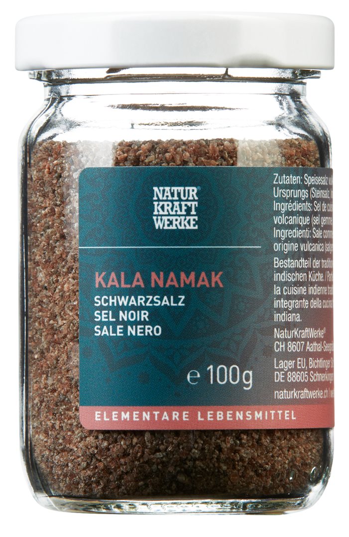 NATURKRAFTWERKE Kala Namak Schwarzsalz 100 g