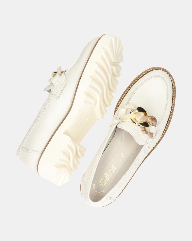 Gabor Mocassins & loafers  - wit