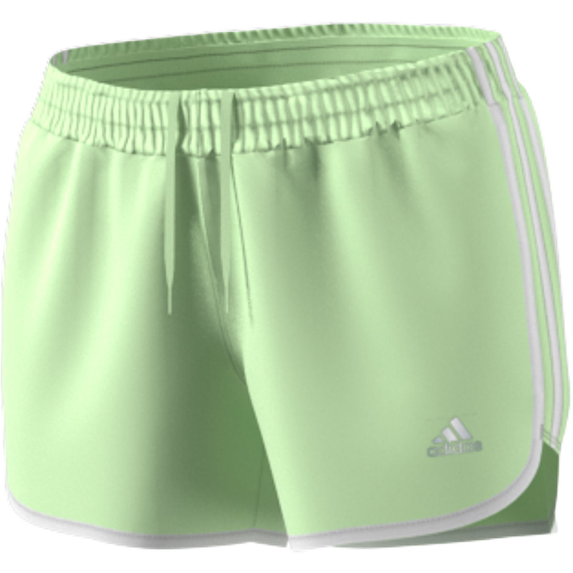 adidas M20 3" Hardloopbroek Kort Groen/Wit Dames