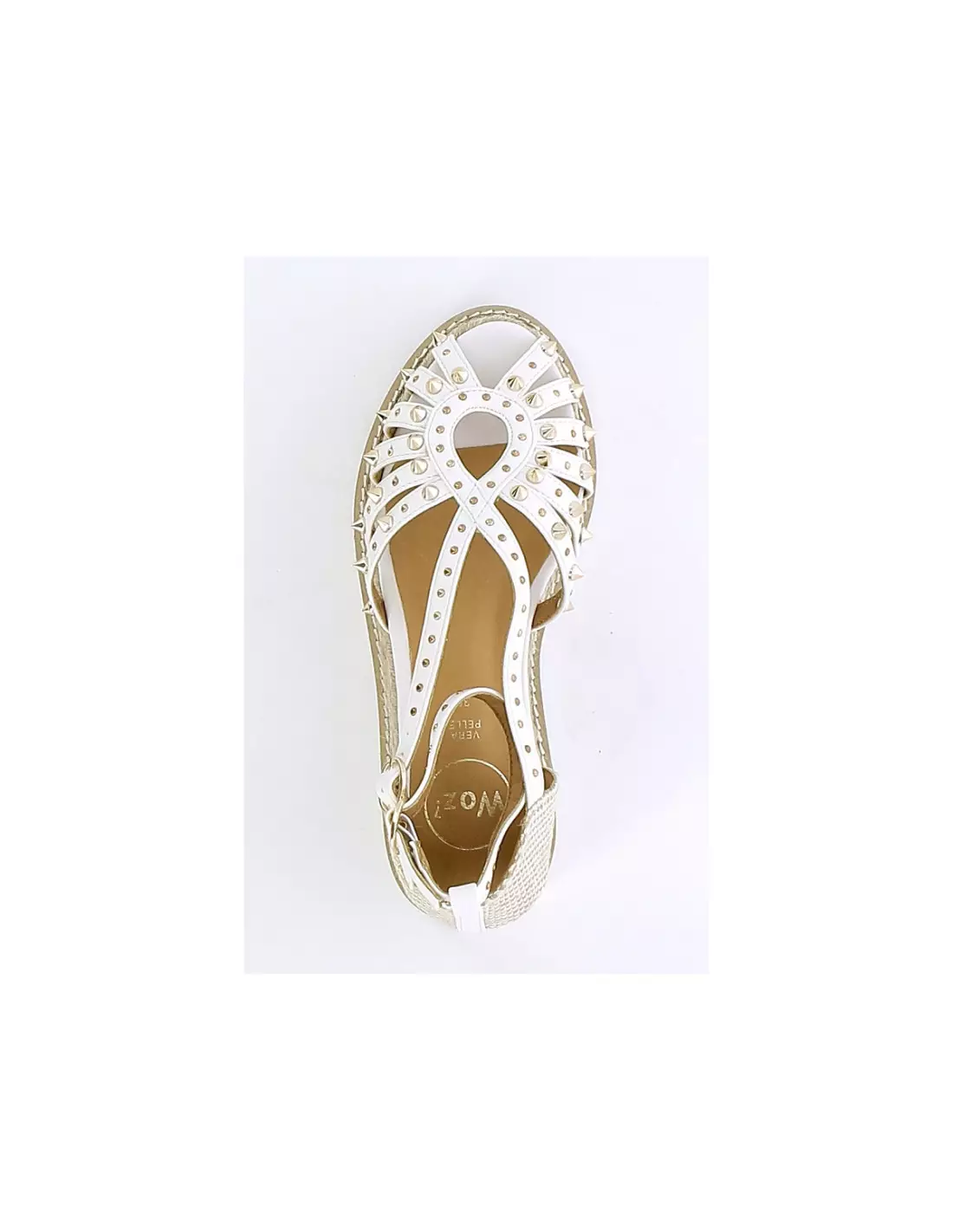 WOZ MAROLUNA - Sandales & nu-pieds Bianco