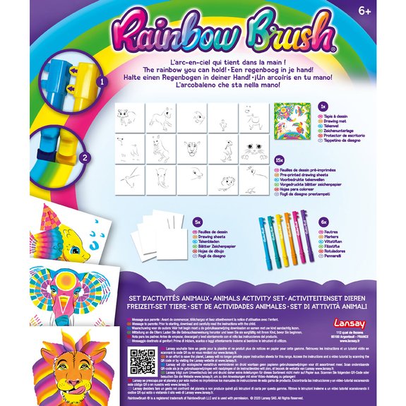 Rainbow Brush - Set d'Activités Animaux