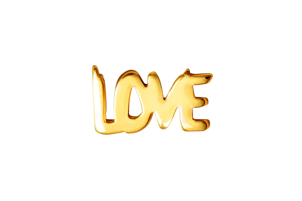 LULU Copenhagen  Word love ørestikker - 1 stk.