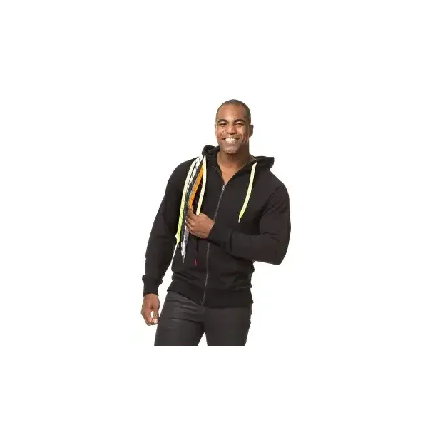 Sweatstring Striped sort og hvid