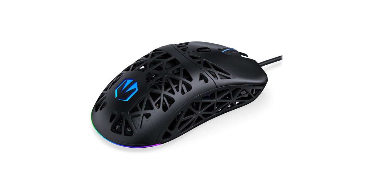 ENDORFYLIV gaming muis  (Zwart, 12.000 DPI, ARGB)