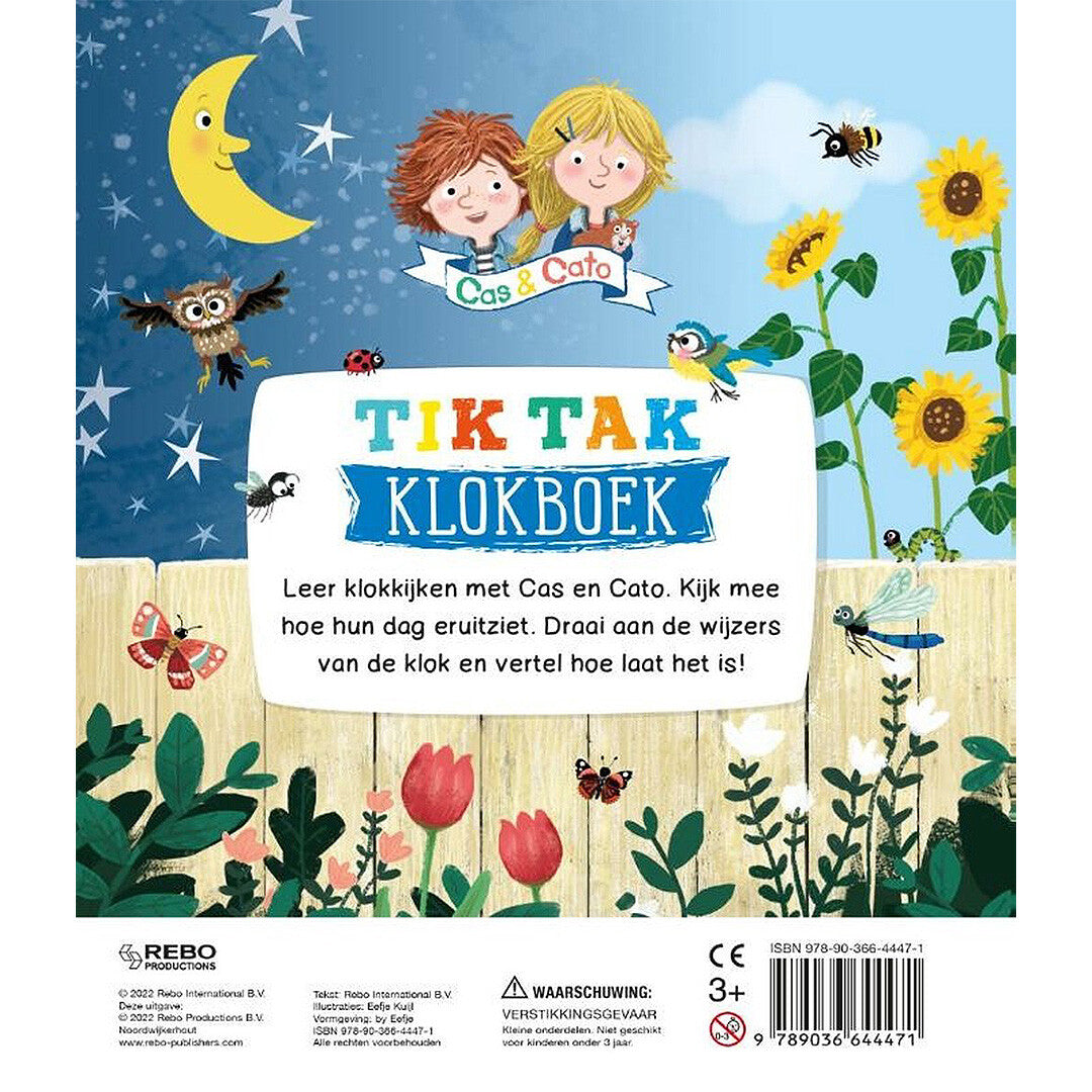 Uitgeverij rebo tik tak klokboek