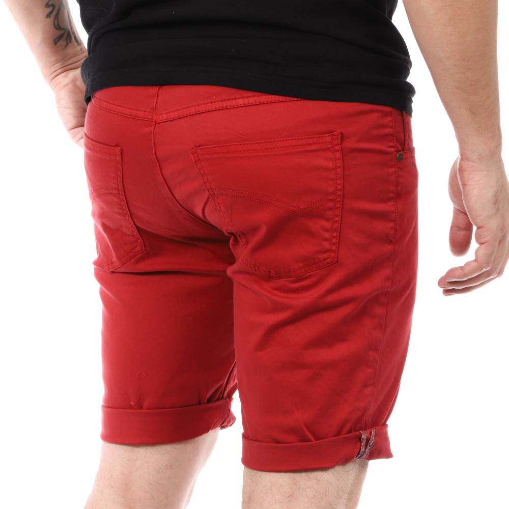 C17 Short Rouge Homme C17 Eddy