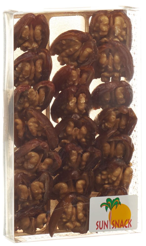 SUN SNACK Nussdatteln<br>200 g, Pet, 3er Reihe