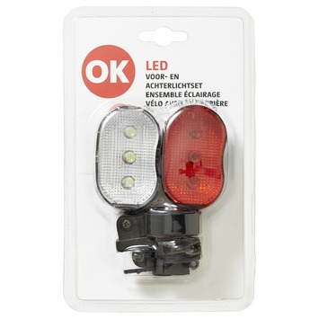 Fietsverlichtingsset OK LED Classic