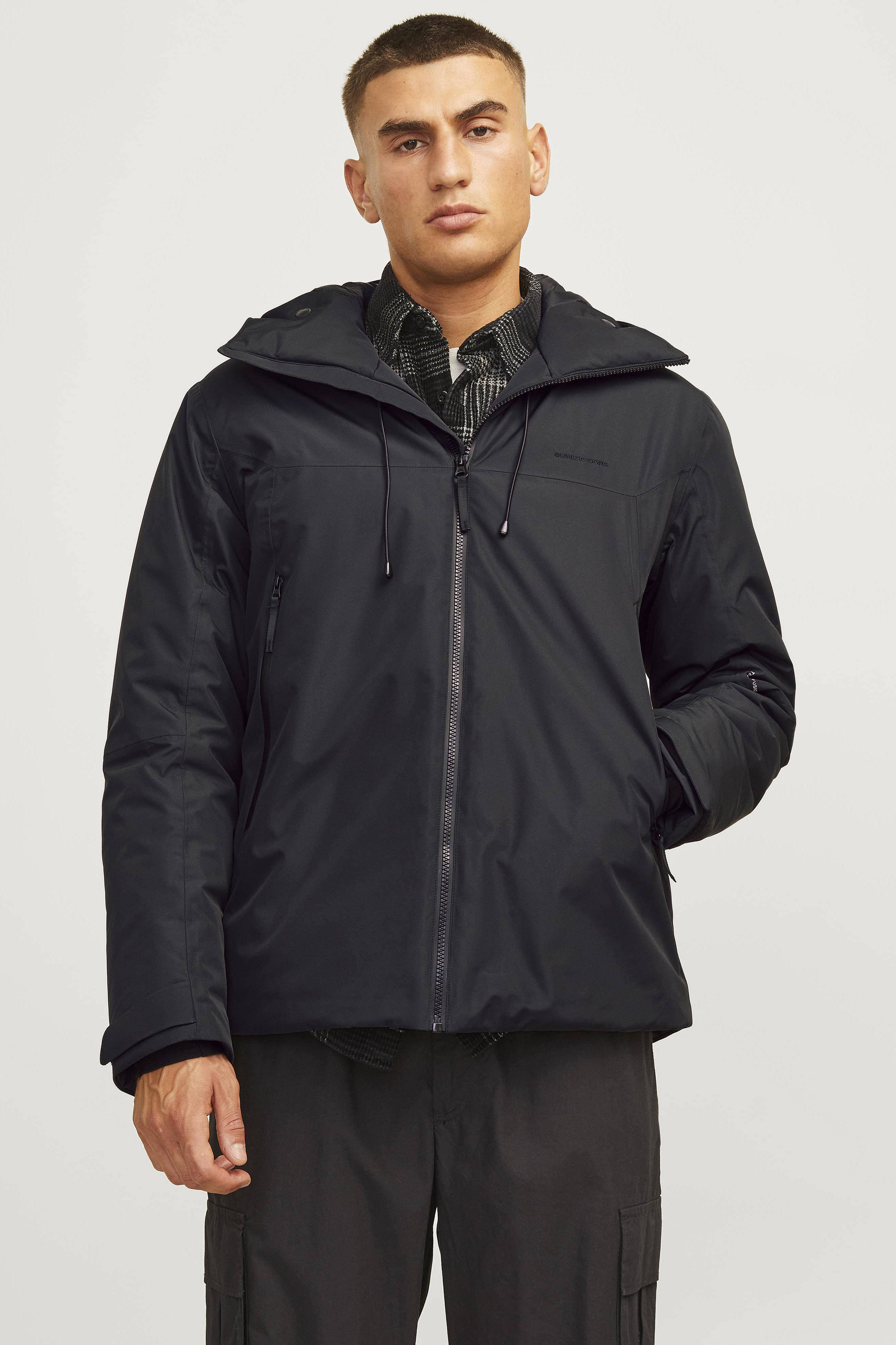 JACK & JONES softshell jas JCOSUMMIT zwart