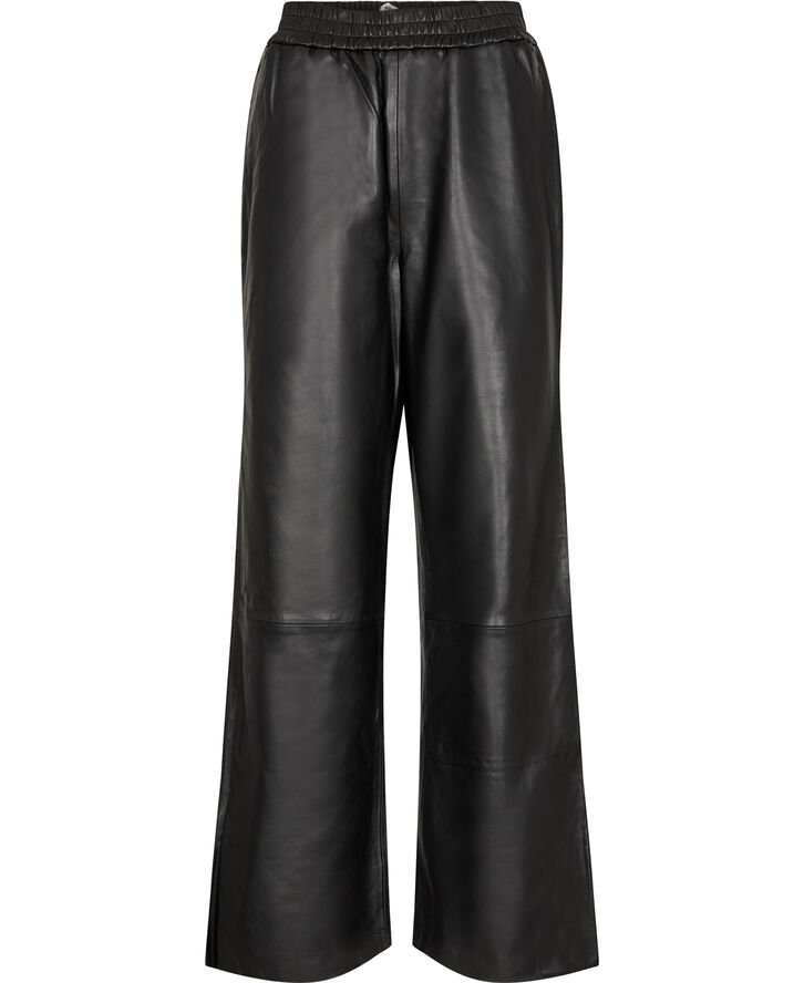 Magasin du Nord Collection Tana 2 LWG - 100% Leather Pants Black