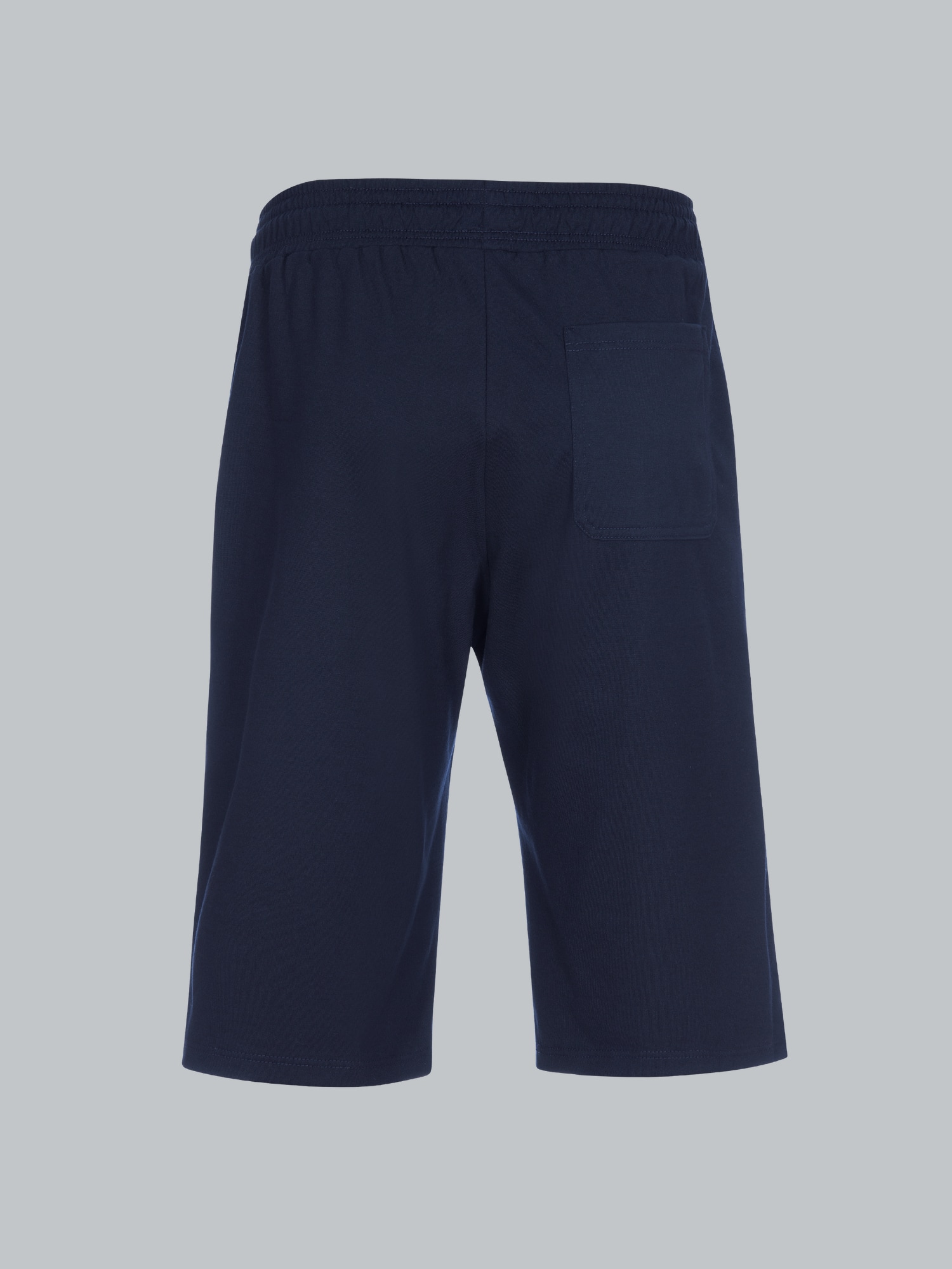 Bermuda aus Single-Jersey Navy