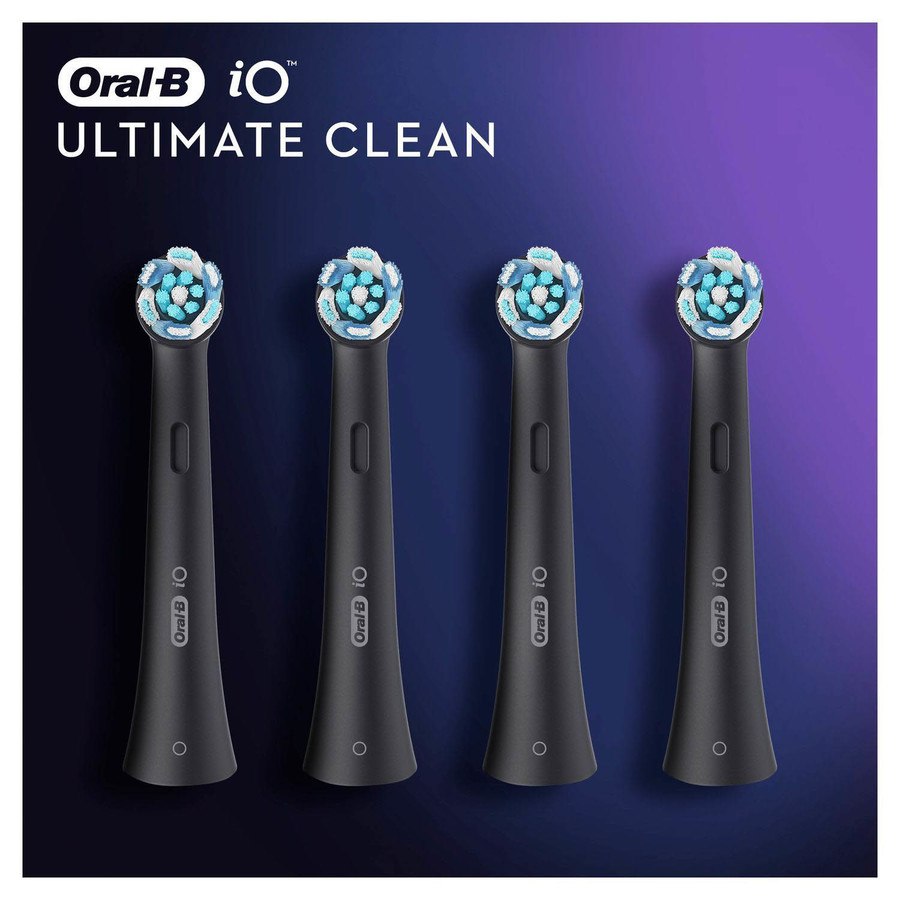 Oral-B iO Ultimate Clean Black 4pcs