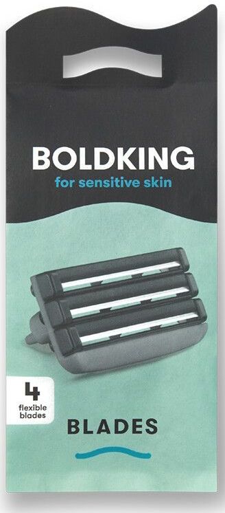 Boldking Navulmesjes Gevoelige Huid 4 stuks