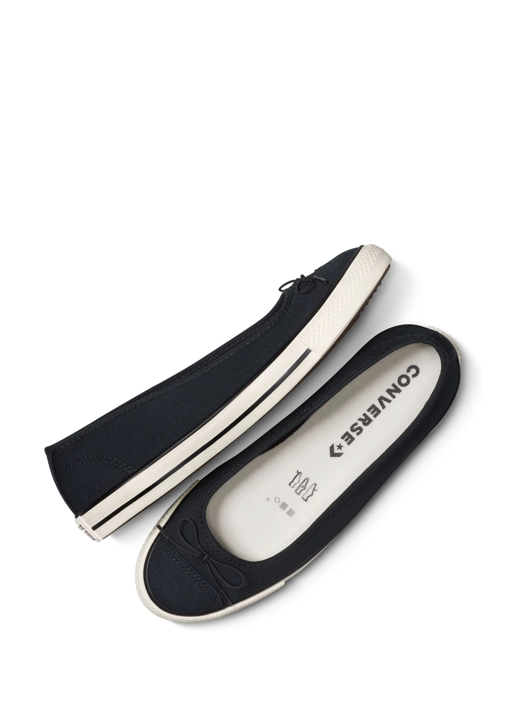 Zwart - Converse Chuck Taylor All Star Dainty Ballerina Canvas