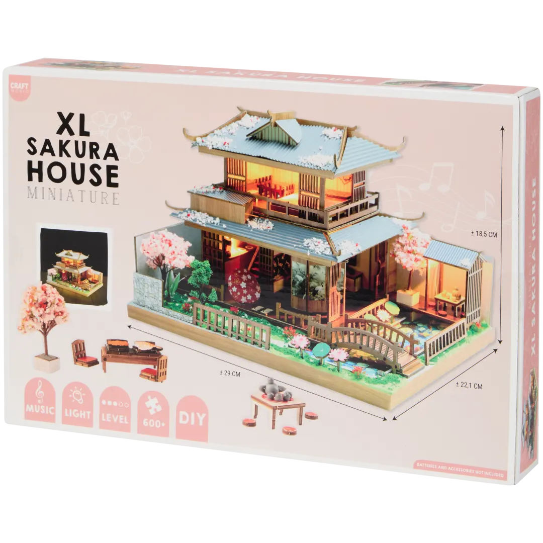 DIY miniatuurset XL Ca. 600-delig | diverse varianten