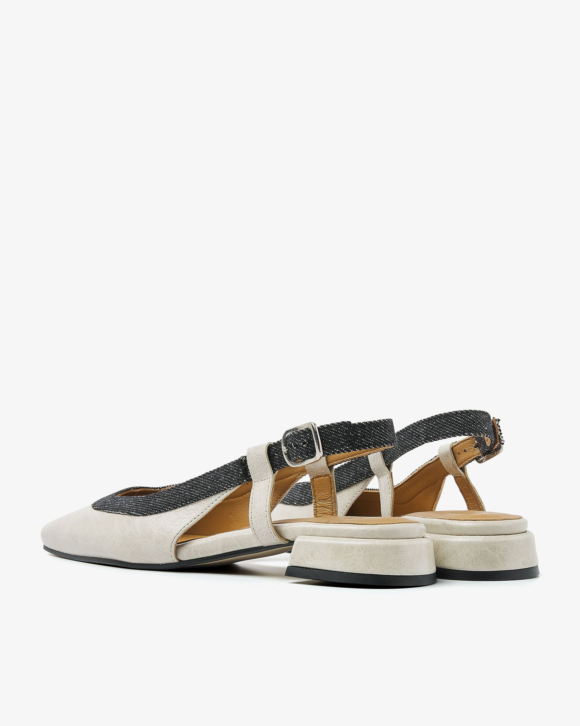 VIA VAI beige slingbacks Julie Xena
