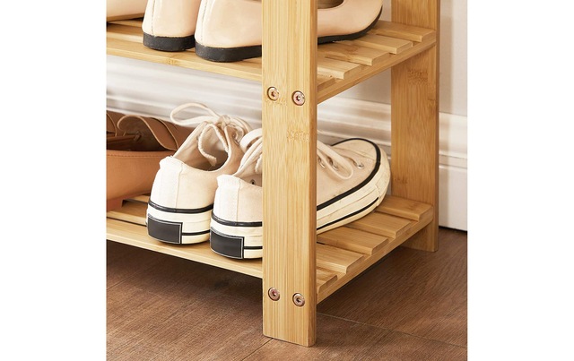 SONGMICS Schuhregal »aus Bambus«