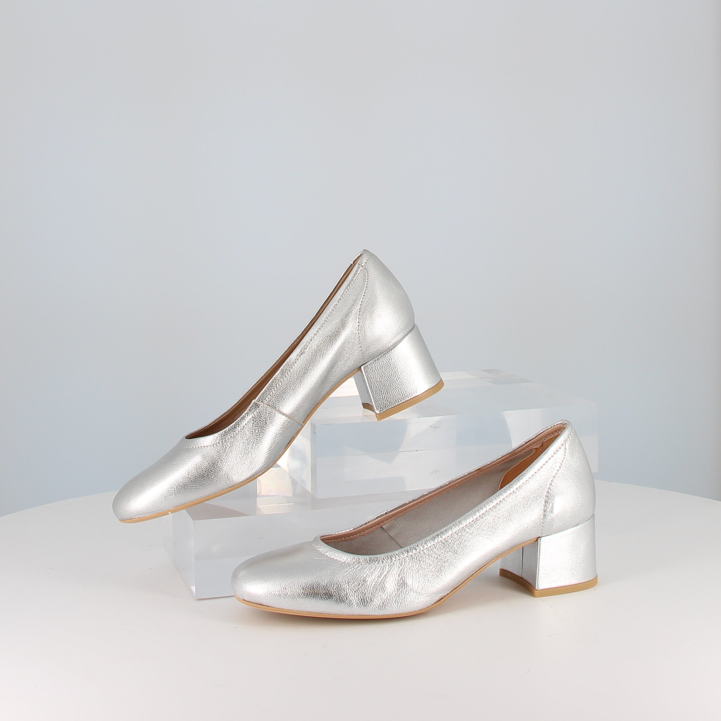 André - Mocassins NINAROSE Argent