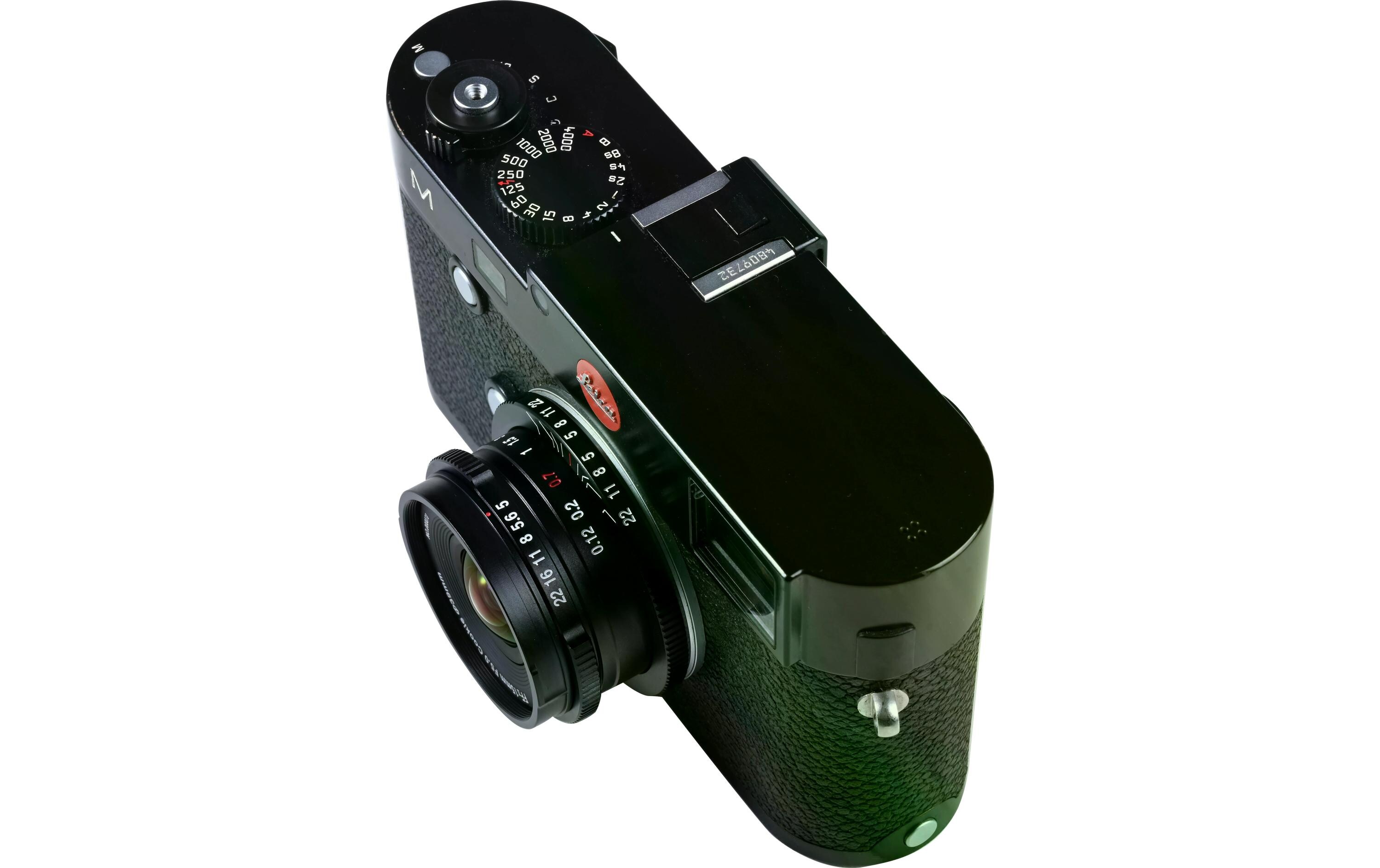Festbrennweite 15 mm F/5 Cookie FF – Leica M<br>Kompaktes Pancake-Objektiv für die Alltagsfotografie