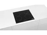 Bosch Serie | 4 PIE611BB5E - Induktions kogeplade - 4 plader - Niche - bredde: 56 cm - dybde: 49 cm - rammeløs - sort