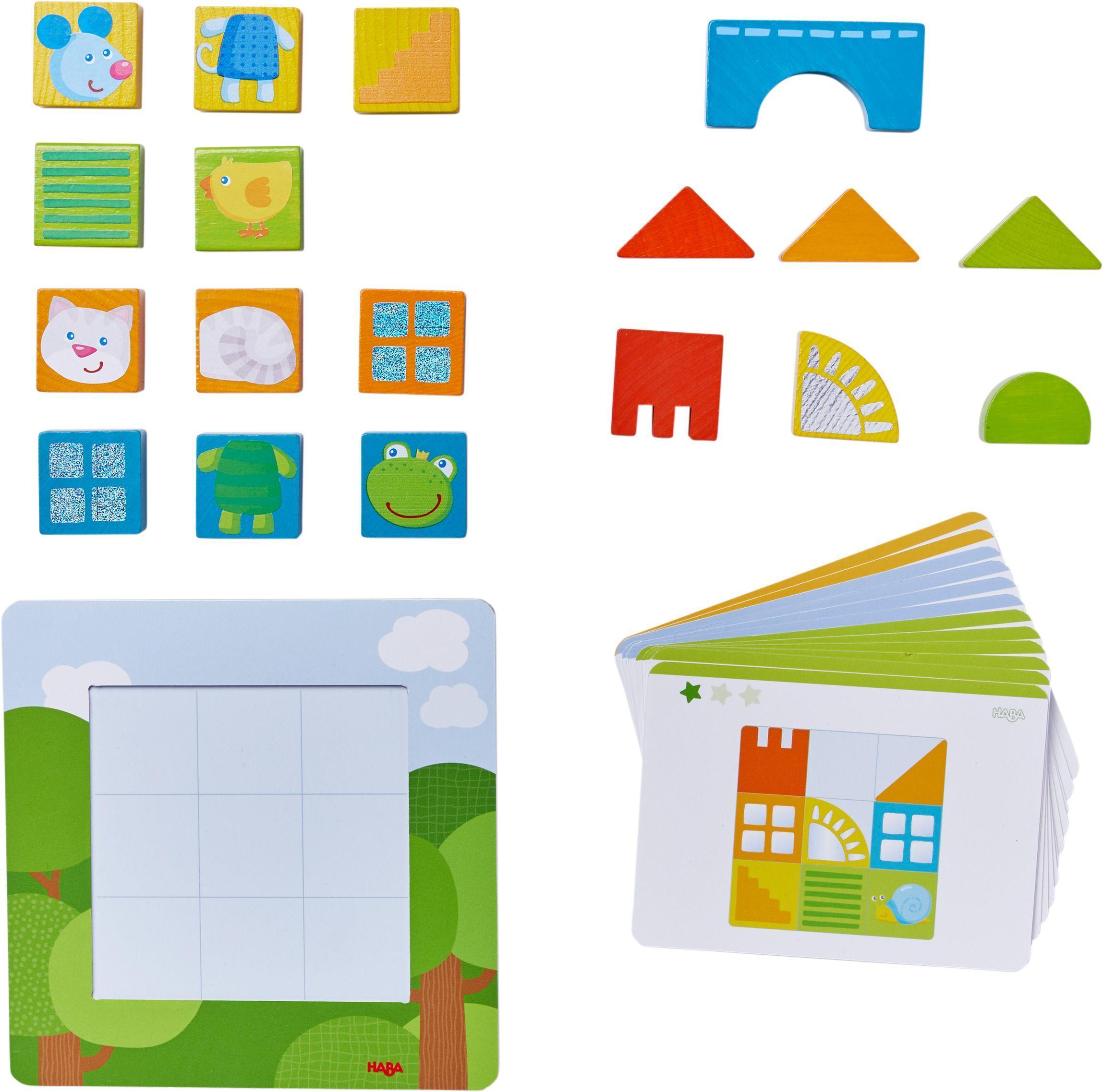 Legespiel Tierisch quadratisch (Kinderspiel)