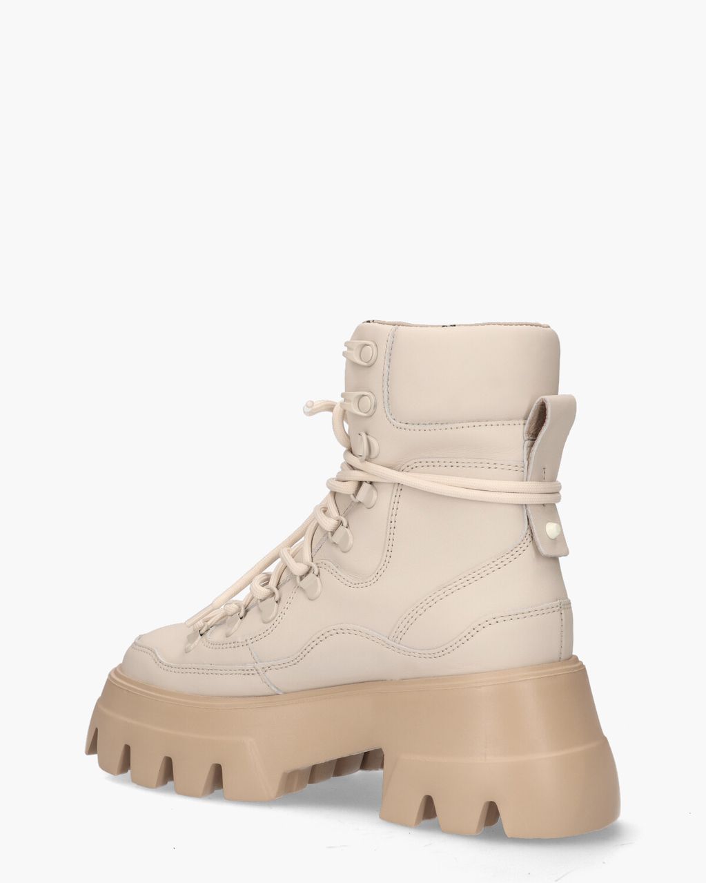 Nubikk Flore Montagne Lichtbeige Dames Veterboots