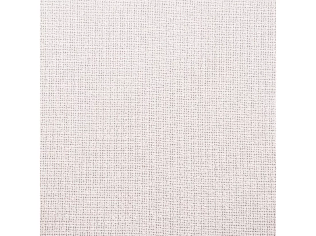 Canapé 2 places en tissu beige et doré LOEN