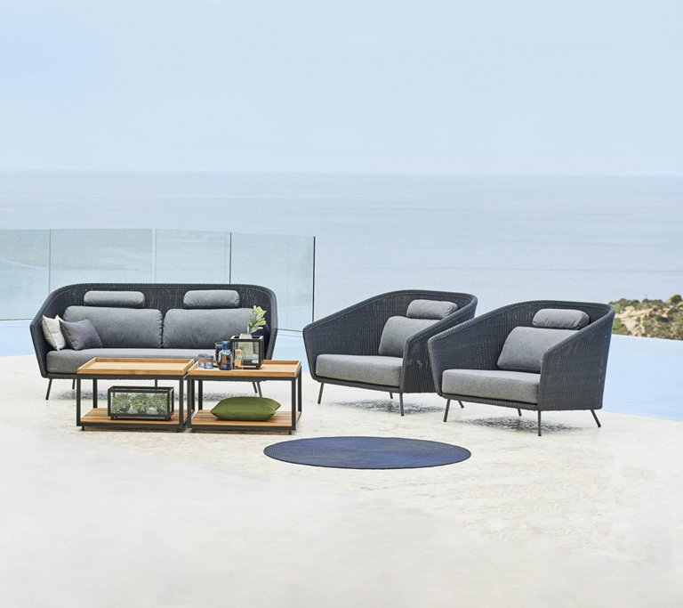 Cane-Line Mega Lounge fauteuil