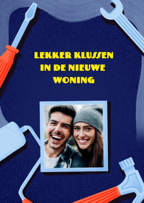 Verhuiskaart | Greetz | Klussen | Illustratie