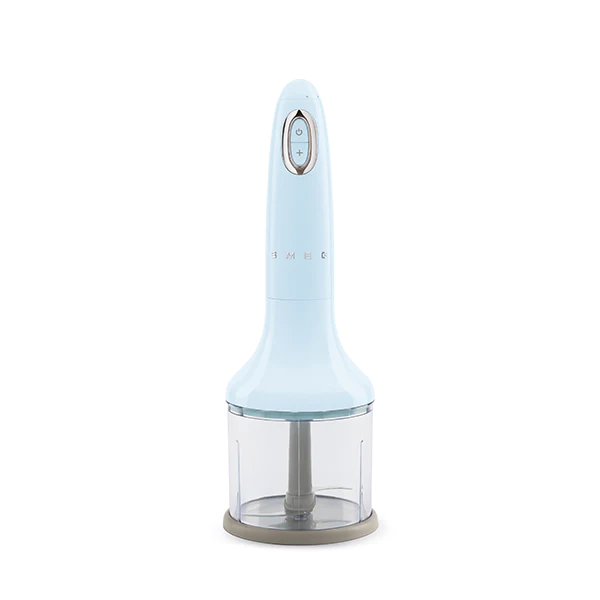 Mixeur plongeant avec accessoires 700 W HBF22PBEU bleu azur Smeg