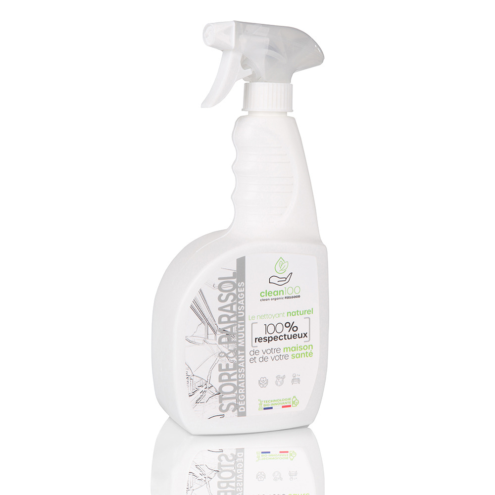 Nettoyant liquide spécial parasol - sprayer - 750ml - ecologique et hypoallergénique - stores, parasols, bâches, tentes, tissus - x1