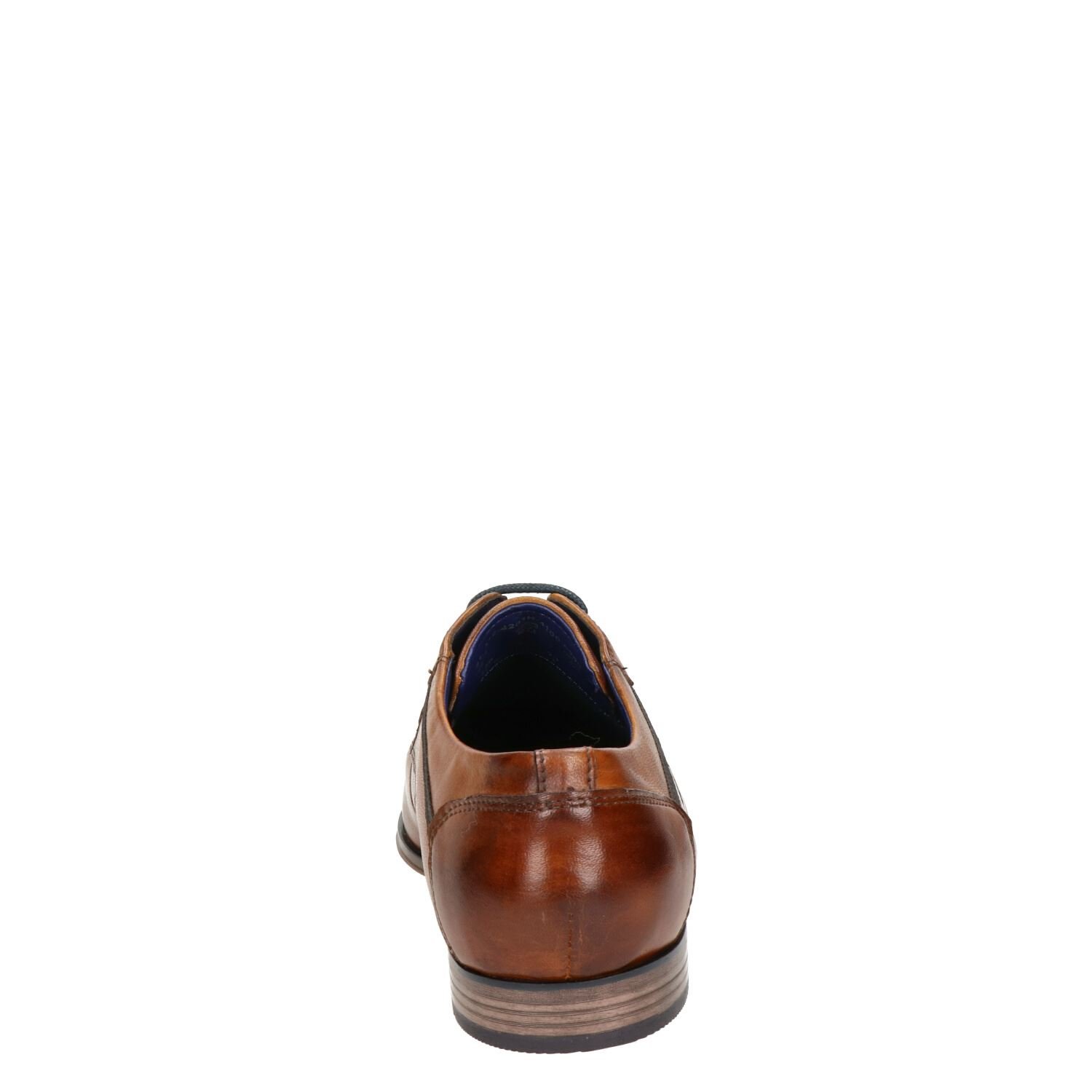 heren veterschoen Bugatti Cognac