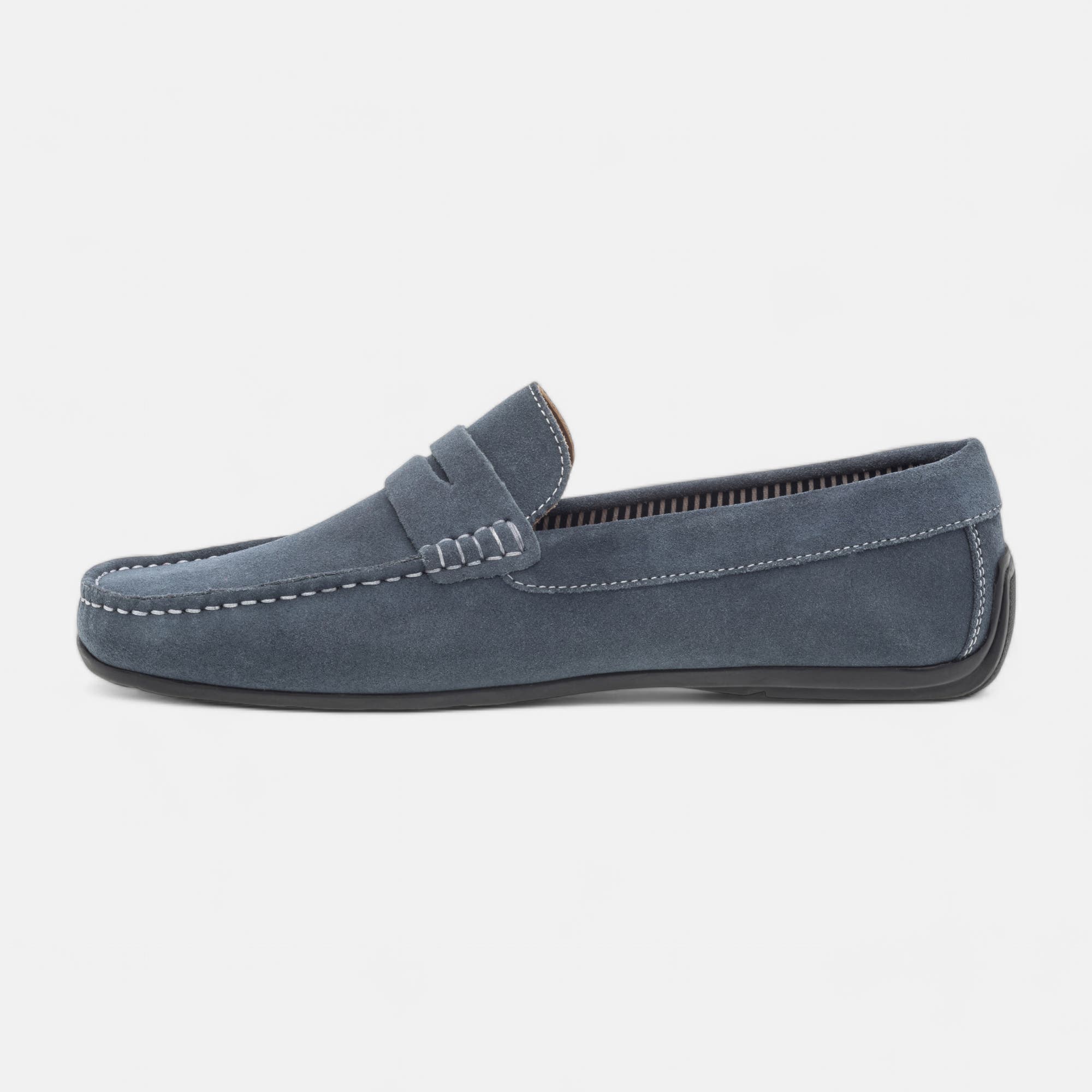 Mocassins Homme en cuir jeans