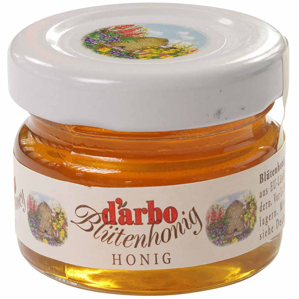 Darbo Blütenhonig Minigläser 60x28g=1680g MHD:22.10.26