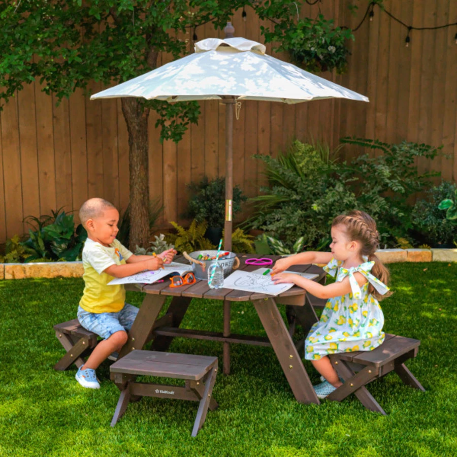 Kidkraft®Oktagon Kinder Gartentischset