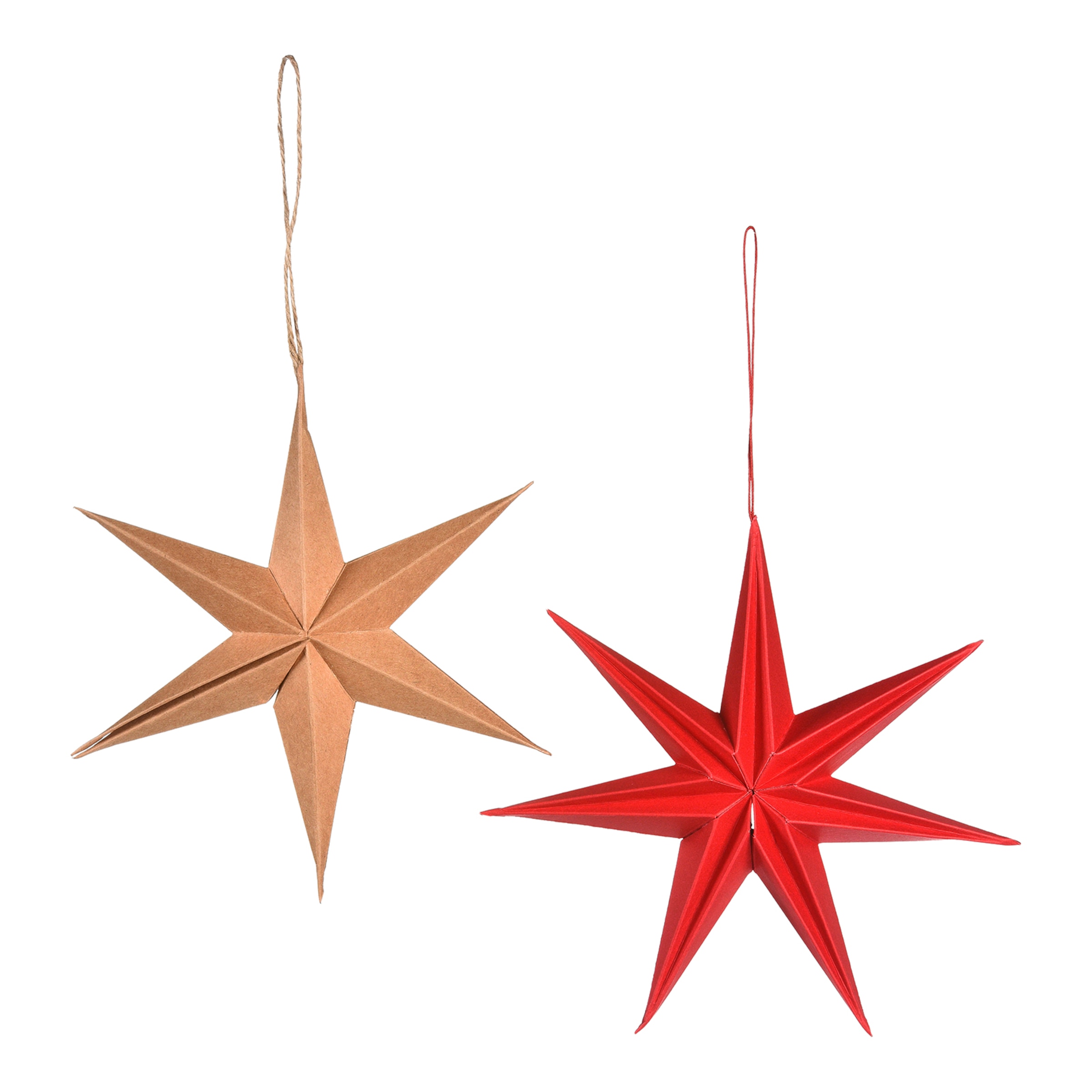 rot, ⌀ 20 cm, 2 Stück