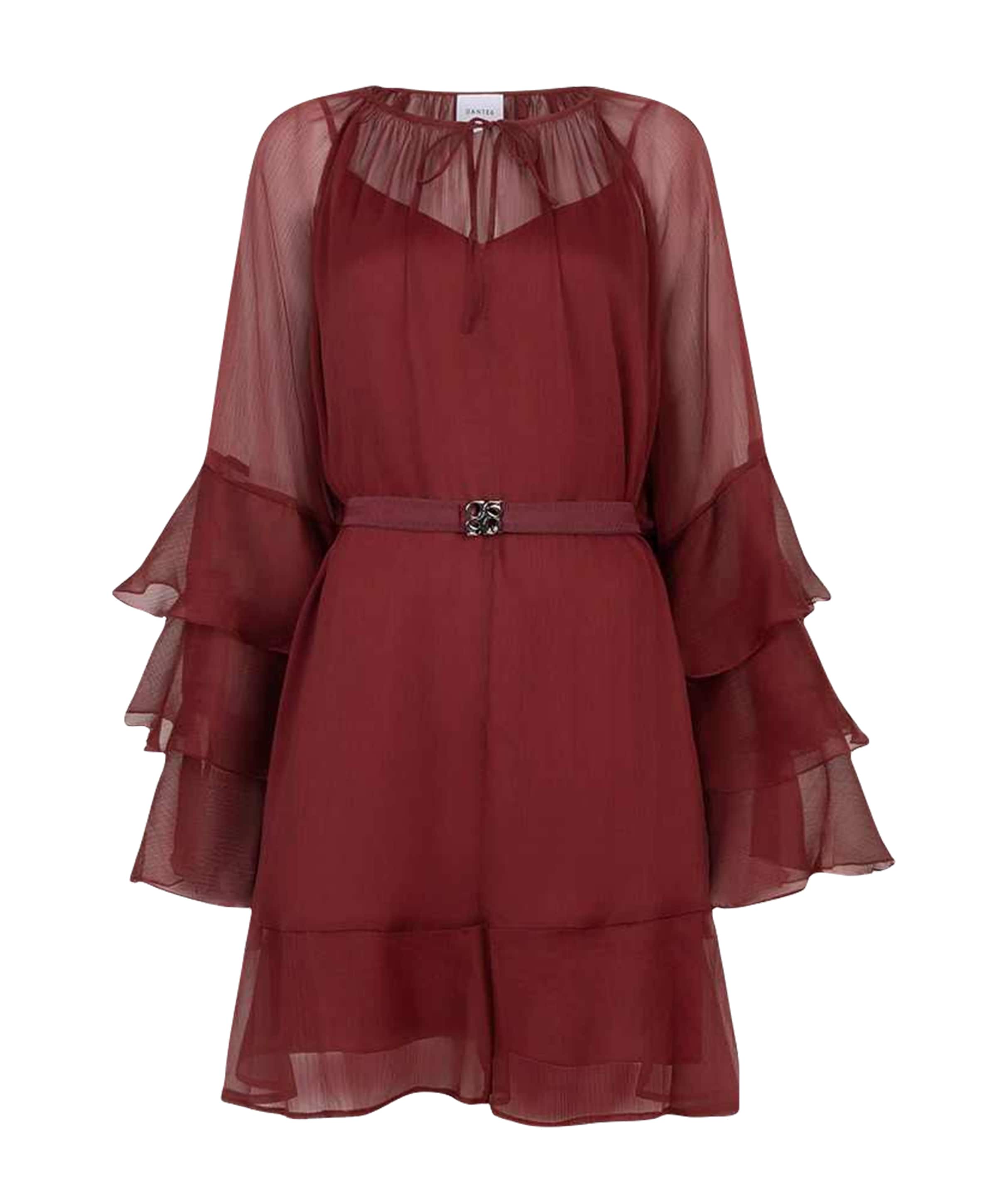 Dante6 Dames jurk bordeaux