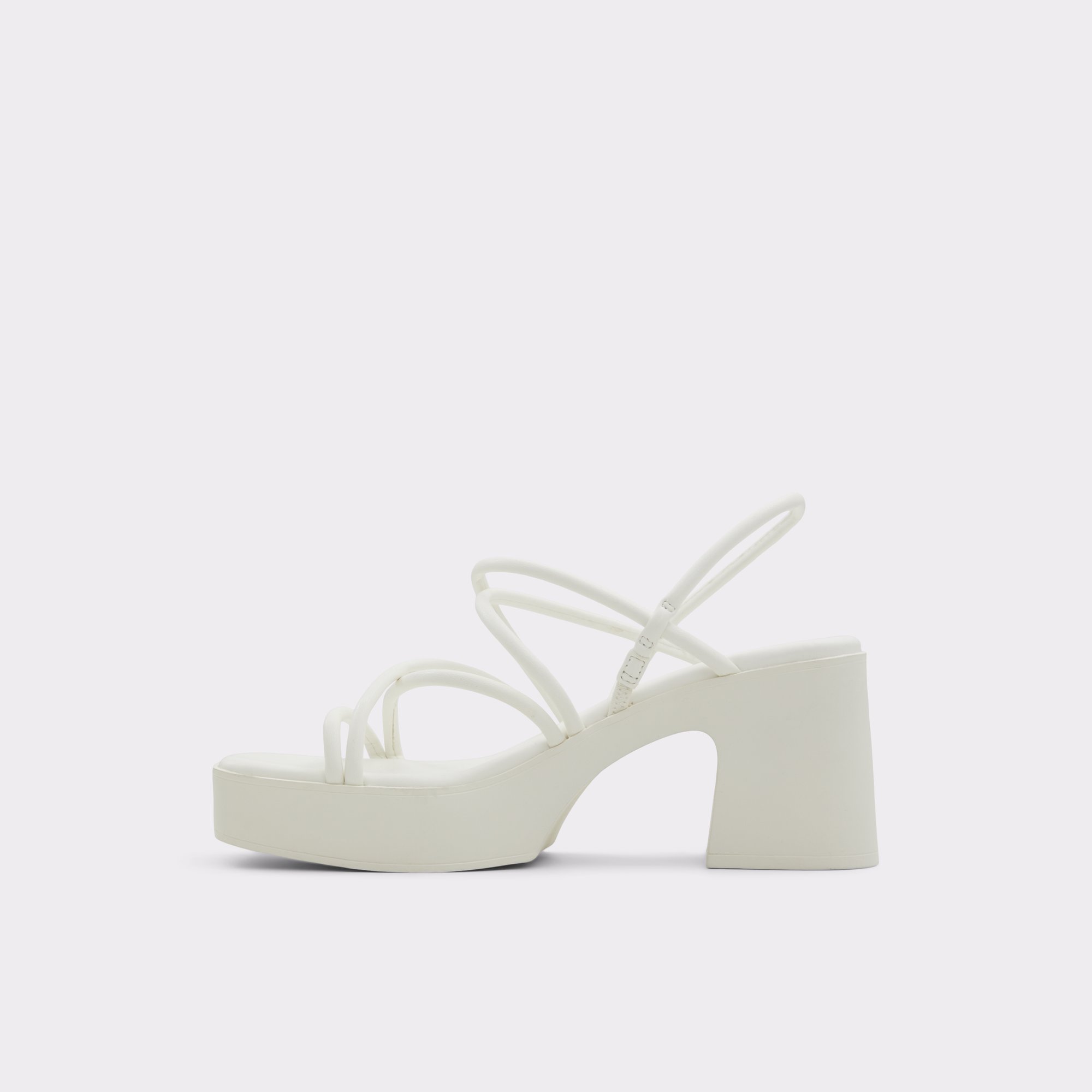 Slay White Women Platform sandals