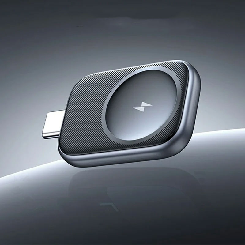 (2.5W) USB C auf Apple Watch Ladegerät Wireless Charger - Schwarz