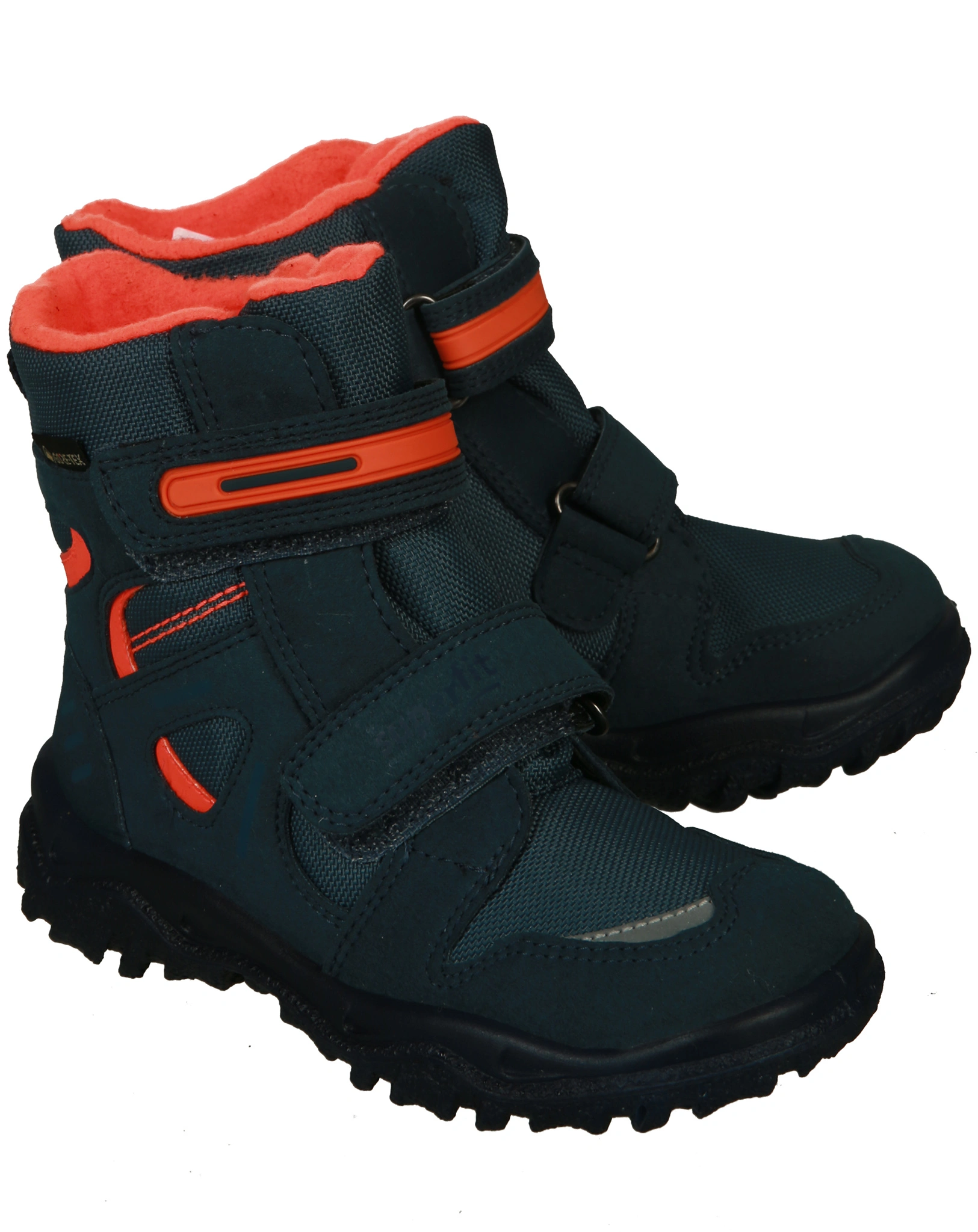 Klett-Stiefel HUSKY in blau/orange