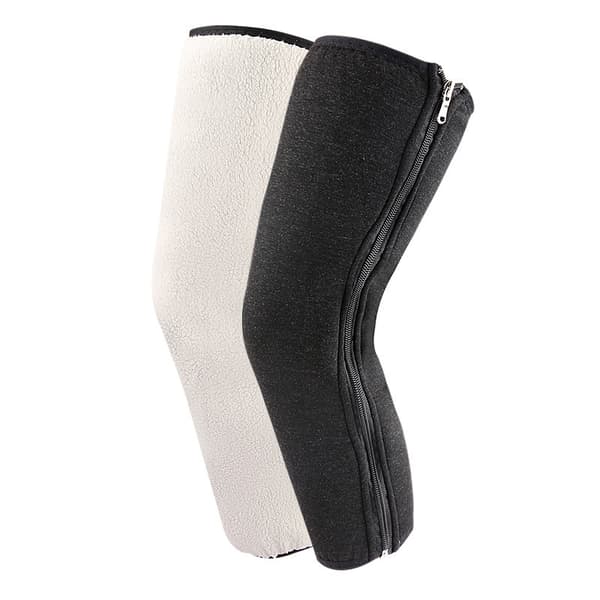 INF Termisk knestøtte med glidelås med fleecefôr - 50 cm (passer for 90-160 lbs)