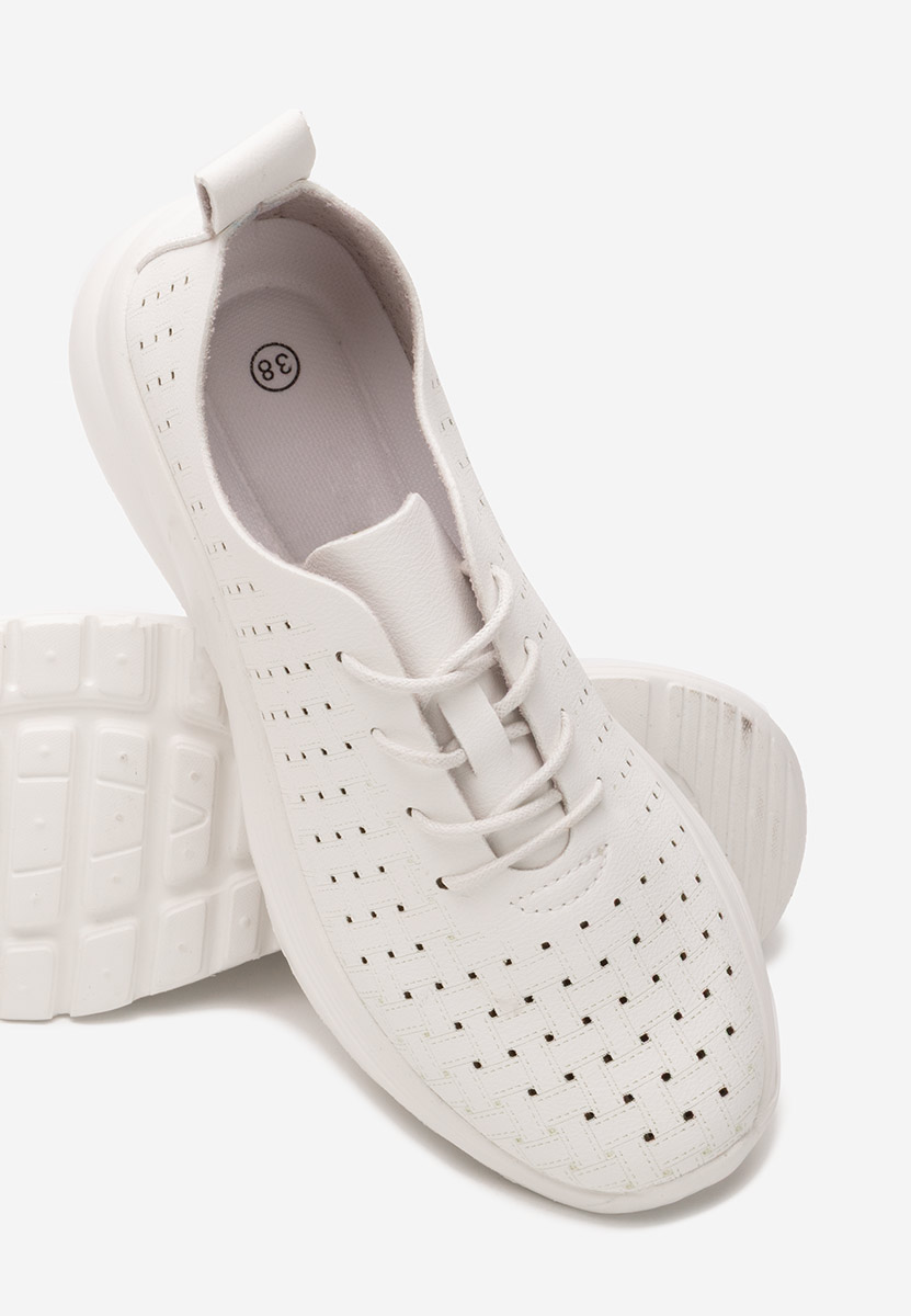 Baskets pour femme blancs Clarence