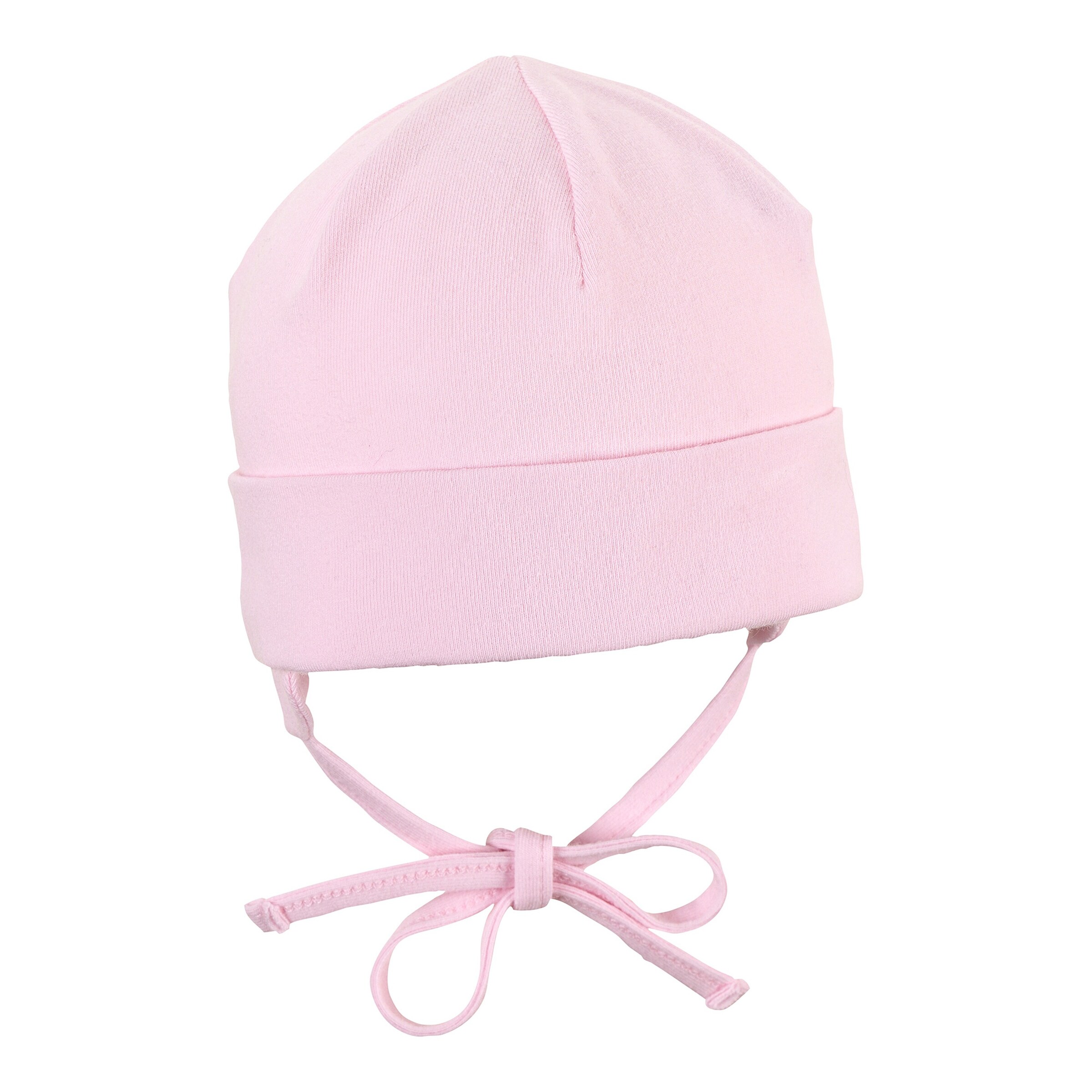 Sterntaler Mütze mit Bindeband rosa