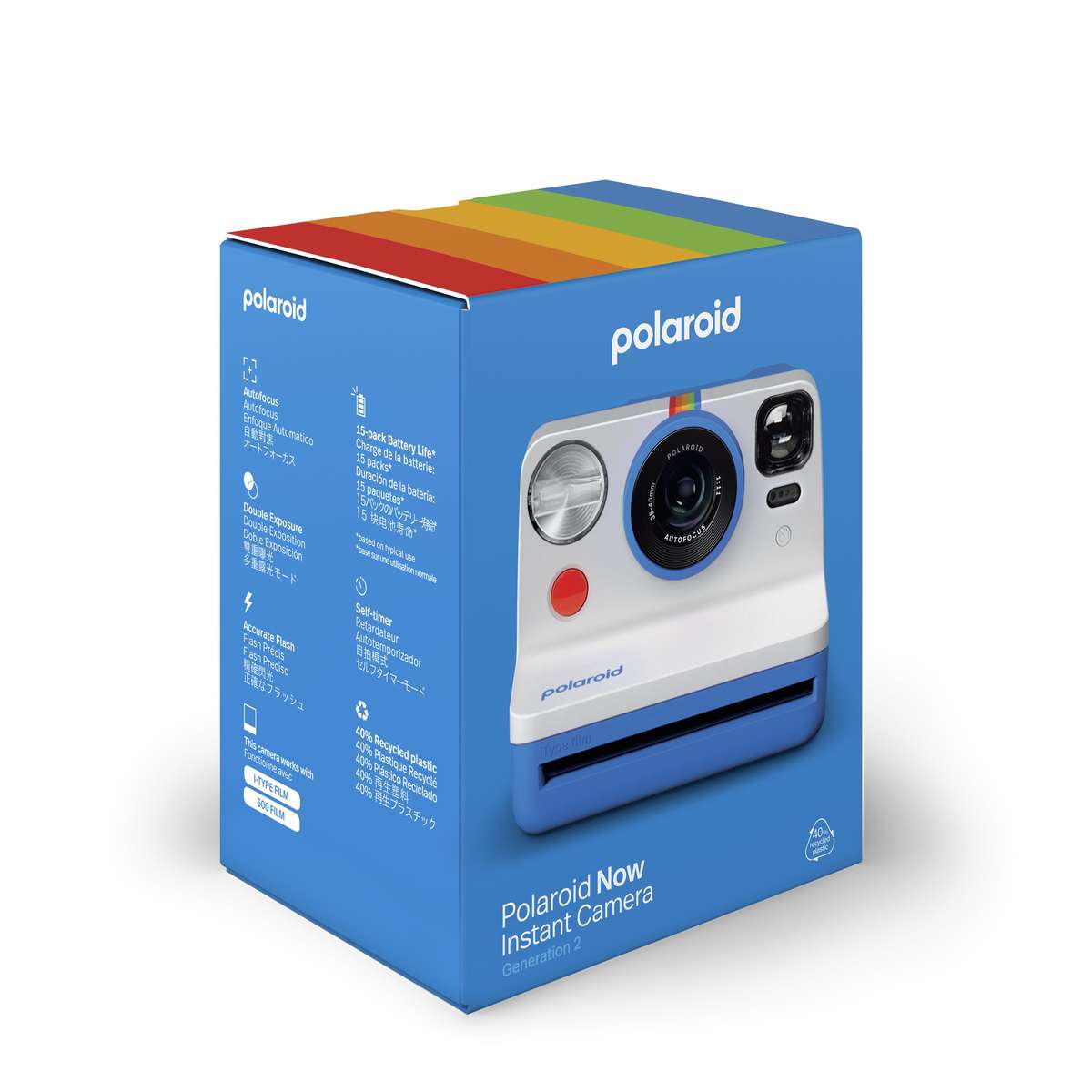 Polaroid Now Gen2 Camera Blue