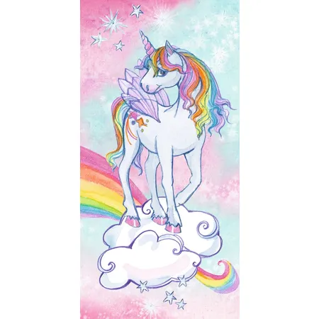 Die Spiegelburg Zauberhandtuch - Einhorn-Paradies (Regenbogen-Einhorn)